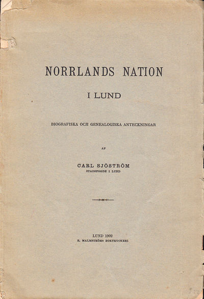 Norrlands nation i Lund [1757-1842]. Biografiska…