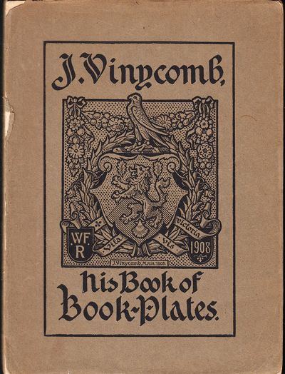 J. Vinycomb. His book of bookplates consisting of…