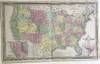 A NEW MAP OF THE UNITED STATES OF AMERICA