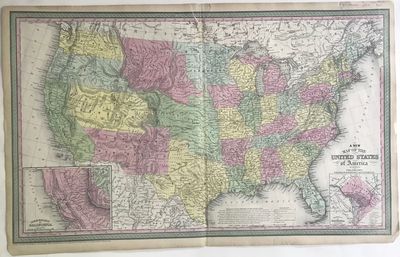 A NEW MAP OF THE UNITED STATES OF AMERICA