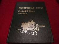 Memorable Years : Goodsoil and District, 1928-1982 [Saskatchewan