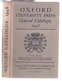 Oxford University Press General Catalogue. Ninth Edition. To 31 March 1946