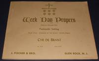 cover of Week Day Propers