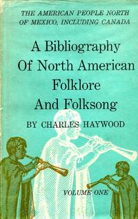 image of A Bibliography of North American Folklore and Folksong (two volumes)