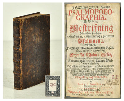 Psalmopoeographia. En utförlig beskrifning öfwer…