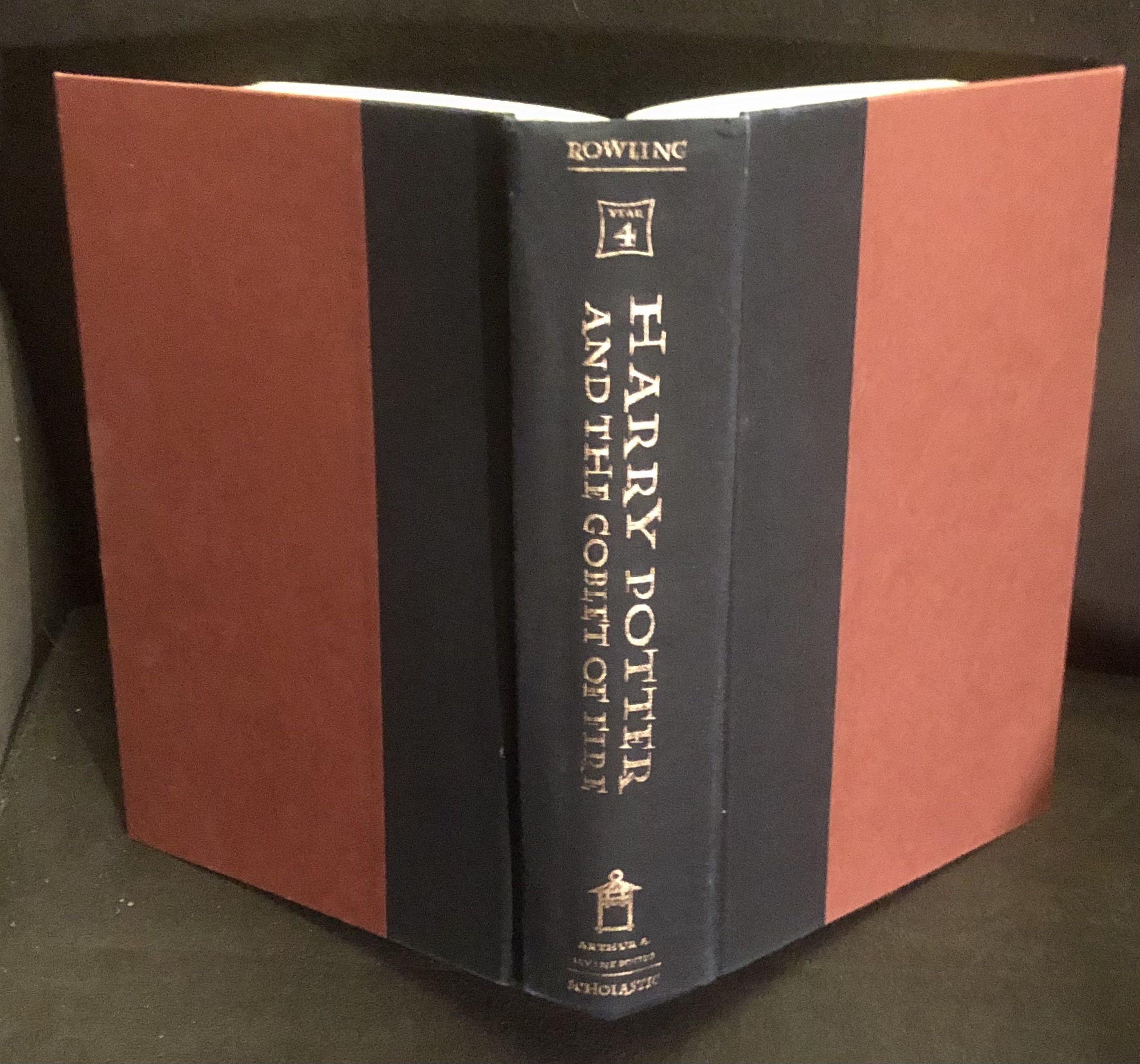 Harry Potter And The Goblet Of Fire Book 4 By J K Rowling First 