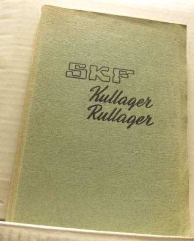 SKF Kullager Rullager. Katalog nr 1911.