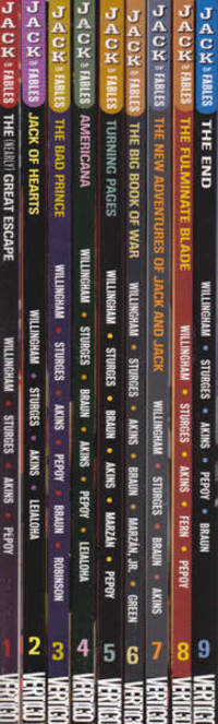 Jack of Fables Volumes One - Nine: Vol. 1: The (Nearly) Great Escape, Vol. 2: Jack of Hearts,...