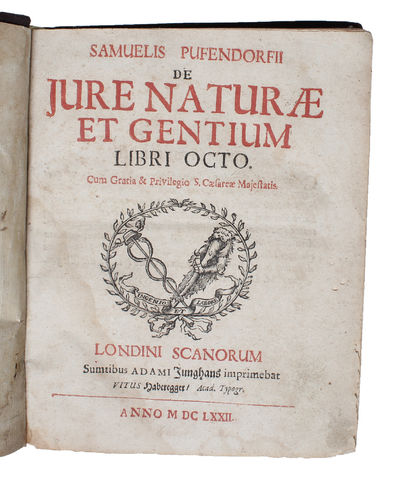 De Jure Naturae et Gentium Libri octo. Cum Gratia…
