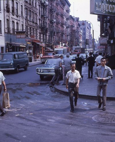 New York City Chinatown 1969 Original 35mm Film Slide