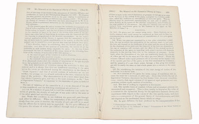 On the Dynamical Theory of Gases." Received May 16, - 1866. (photo 2)