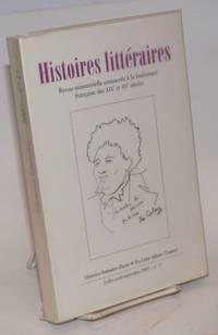 image of Histoires littéraires: revue trimestrielle consacrée à la littérature française des XIXe et Xxe siècles. No. 11