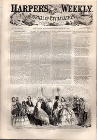 Harper's Weekly: Journal of Civilization: Vol. 1, No.39: September 26, 1857