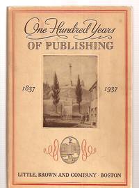 cover of One Hundred Years of Publishing 1837-1937