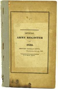 OFFICIAL ARMY REGISTER FOR 1832