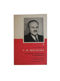 image of Text of Speeches By V.M. Molotov on General Reduction of Armaments at the General Assembly of the United Nations November-December, 1946