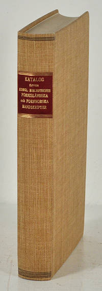 Katalog öfver Kongl. bibliotekets fornisländska…