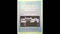 Introduction to Microelectronic Fabrication: Volume 5 of Modular Series on Solid State Devices