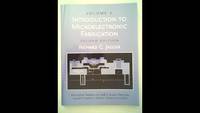 Introduction to Microelectronic Fabrication: Volume 5 of Modular Series on Solid State Devices by Jaeger, Richard C - 2001-10-17