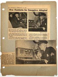 Liquor and Drug Raids, Customs Seizures in New York City, 1925-1954, by Customs Guard John F. Kirschhoff