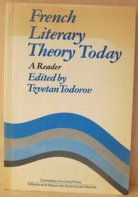French Literary Theory Today  A Reader.