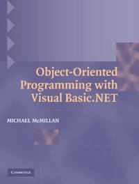 Object-Oriented Programming with Visual Basic.NET