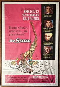 ORIGINAL "DE SADE" MOVIE POSTER