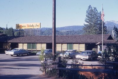 Swiss Melody Inn Fish Camp Yosemite Original 1971 35mm Film Slide