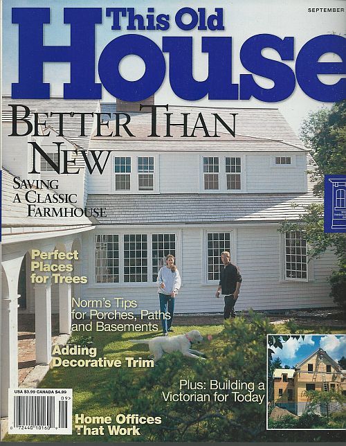 This Old House - This Old House Magazine September 1999