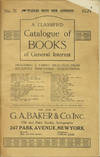 A Classified Catalogue of Books of General Interest. No. 31. 1925