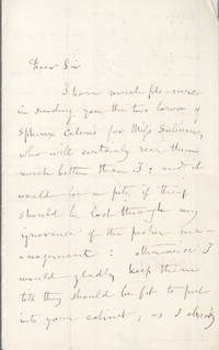 image of Fine Autograph Letter Signed to Laurence SULIVAN (Willilam John, Explorer & Naturalist, Botanist at St Helena)