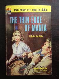 cover of ACE DOUBLE: THE THIN EDGE OF MANIA / A RUN FOR THE MONEY