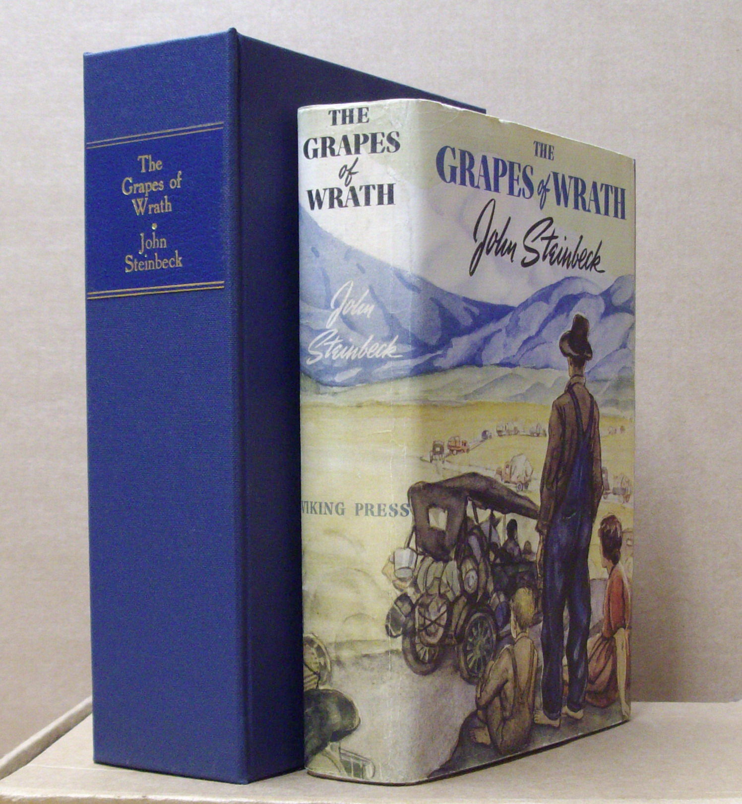 BIBLIO The Grapes of Wrath. by STEINBECK, John 1939 Viking, New