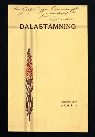 Dalastämning. Nedskriven år 1871 av A. G. S...s