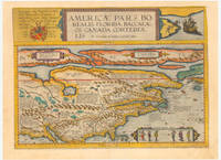 Americae Pars Borealis, Florida, Baccalaos, Canada, Corterealis. A Cornelio de Iudæis in luce edita. by Cornelius de Jode - 1593 - from Neatline Antique Maps (SKU: NL-00876)