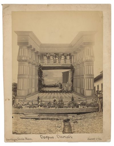 A Series of Nine Albumen Views of Costa Rica, c. 1895