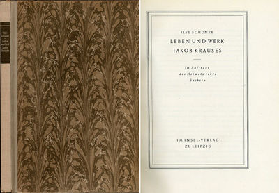 Leben und Werk Jakob Krauses.
