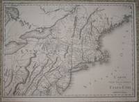 (Map / Chart of New England- USA): Carte De La Partie Septentrionale Des Etats_Unis