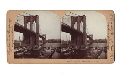 “Brooklyn Bridge. New York, N.Y. No. 2405”