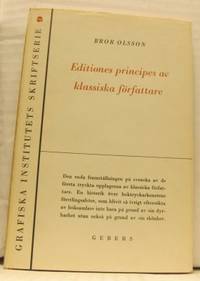 Editiones principes av klassiska författare.