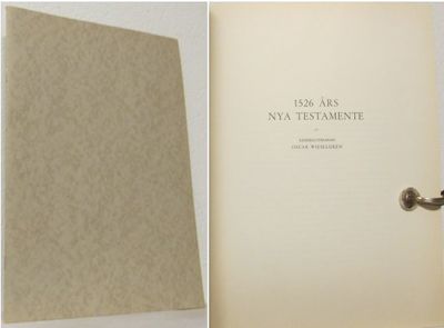 1526 års nya testamente.