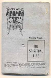 The Mormon Point of View, Volume 1, Number 3