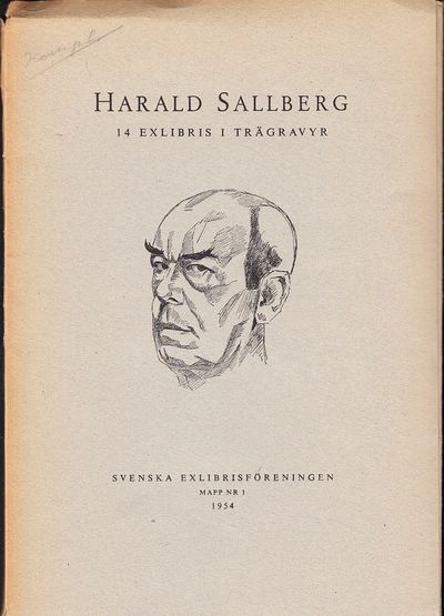 Harald Sallberg. 14 exlibris i trägravyr. [Utg.…