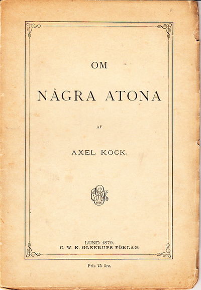 Om några atona.