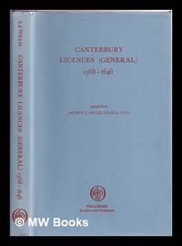 Canterbury licences (general), 1568-1646