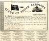 LOAN UNDER 'ACT TO RAISE SUPPLIES FOR THE YEAR COMMENCING OCTOBER 1, 1860.' $500. STATE OF SOUTH CAROLINA. NO. 75 CHARLESTON, 1ST FEBRUARY, 1861. BE IT KNOWN, THAT THERE IS DUE BY THE STATE OF SOUTH CAROLINA UNTO JOHN FISHER JR. OR BEARER, THE SUM OF FIVE HUNDRED DOLLARS, REDEEMABLE AT THE TREASURY IN THIS CITY, ON THE 1ST DAY OF JULY, IN THE YEAR EIGHTEEN HUNDRED AND SEVENTY-TWO, BEARING INTEREST AT THE RATE OF SEVEN PER CENT PER ANNUM, PAYABLE ANNUALLY, ON THE 1ST DAY OF JULY, AT THE TREASURY, IN CHARLESTON, ON PRESENTATION OF THE ANNEXED COUPONS... SIGNED BY THE PRESIDENT, AND COUNTERSIGNED BY THE CASHIER, OF THE BANK OF THE STATE OF SOUTH CAROLINA, UNDER THE PROVISIONS OF THE ABOVE ACT