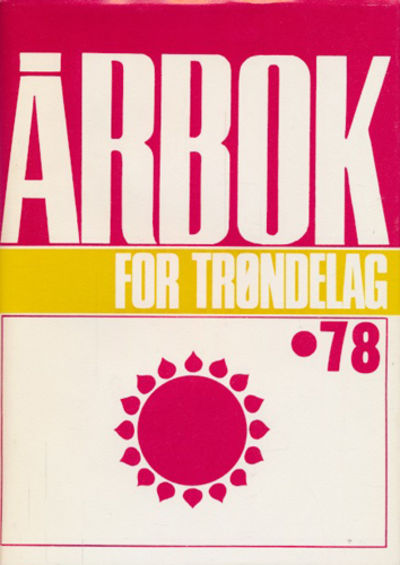 ÅRBOK FOR TRØNDELAG.