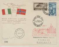image of First Day Cover Signed, (Maner, 1912-1968, Italian Aviator, journalist and Filmmaker)