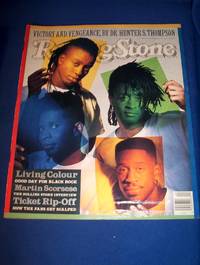 LIVING COLOR---ROLLING STONE MAGAZINE # 590 NOVEMBER 1ST 1990 - 