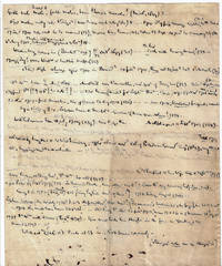 AUTOGRAPH MANUSCRIPT likely from FREDERICK THE GREAT
